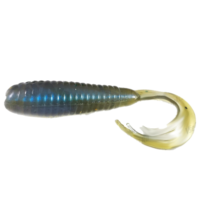 Твистер с разрезным хвостом Kosadaka Triple Tail 90 цв. BBR