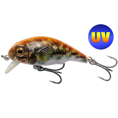 Воблер Savage Gear 3D Goby Crank SR 50 Floating цв. UV Orange Fluo