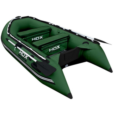 Лодка надувная HDX Oxygen 390 AL, цвет зелёный