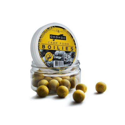 Бойлы насадочные Ultrabaits (Ананас) 20мм, банка 150 гр