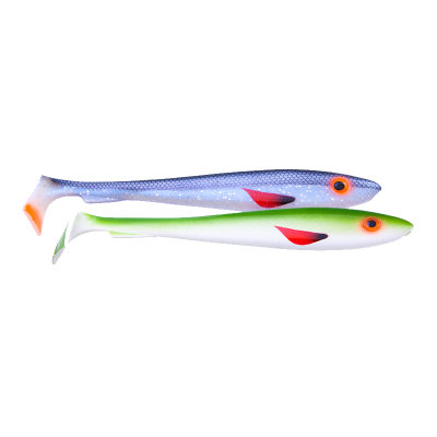 Силиконовая приманка Svartzonker McRubber 29 The Pelagic, 290 мм, 115 гр, цвет: UV Coward/UV Olive White