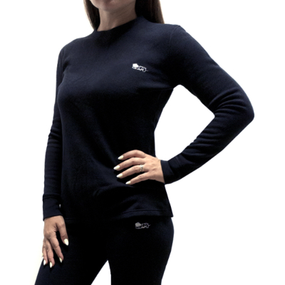 Комплект термобелья женский Mottomo Thick Layer цвет Черный р.XL