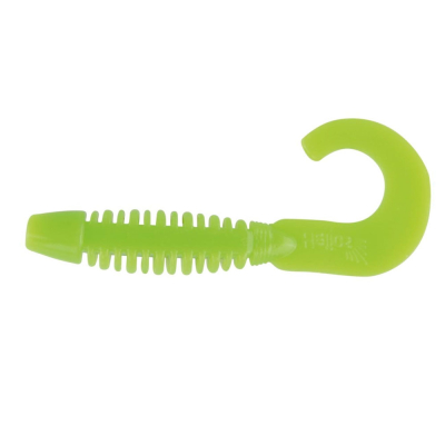 Силиконовая приманка Helios Din 3,11"/7,9см Lime 6шт. (HS-33-008)