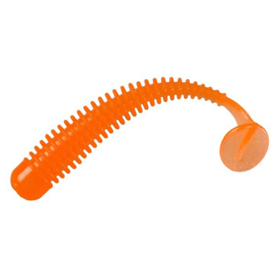 Силиконовые приманки Русская Фишка Катюша, Чеснок 5 см (Цвет 4, Морковь)