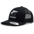 Кепка с сеткой 5P Volga Baits Dichka! Roar Rawcut #Black/Black&White