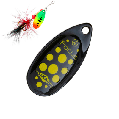 Блесна вращающаяся Mikado Focus №2 - серебро/21