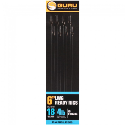Готовая оснастка Guru LWG Ready Pole Rig-18 -0,13мм 15см GRR063*