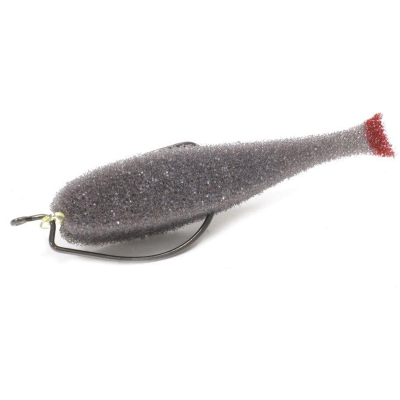 Поролоновая рыбка Lex Classic Fish 10 OF2 G (серое тело/красный хвост)