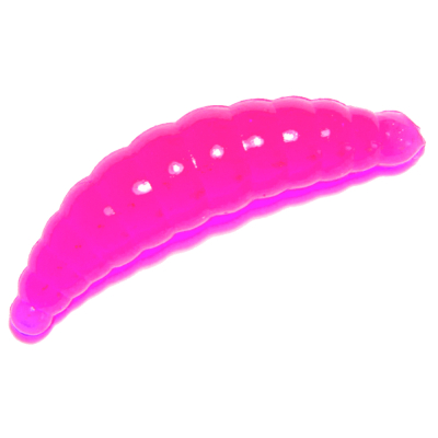 Силиконовая приманка Trout Bait Maggot 40 Сыр цв. 3 (Pink)