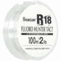 Леска флюорокарбоновая Kureha Seaguar R18 Fluoro Hunter Tact [Clear] 100m # 8lb