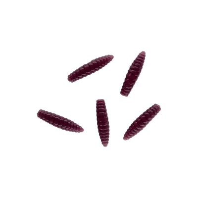 Силиконовая приманка личинка Mikado Trout Campione Fat Grub 3,4cm - EARTHWORM