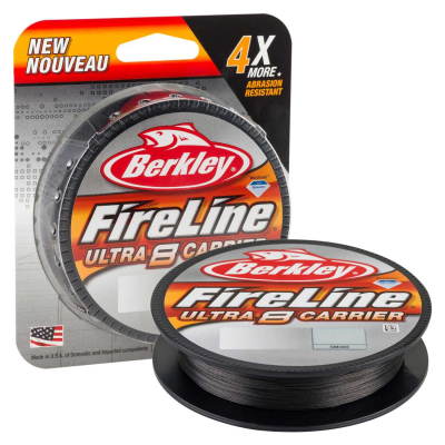 Леска плетеная Berkley Fireline Ultra 8 Smoke 300m 0.17mm