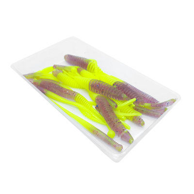 Силиконовые приманки Chuper Trout Mix 2.2 Gloss lilac UV + Lime