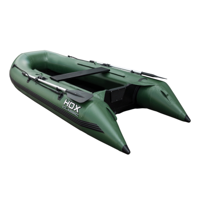 Лодка HDX Classic 390, цвет зелёный, (дерев. пол) P/L (1100)