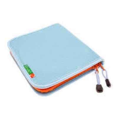 Кошелек для форелевых приманок Rodio Craft Carbon Wallet L Pureblue/Orange