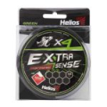 Шнур Helios Extrasense X4 PE Green 150m 1/15LB 0.17mm
