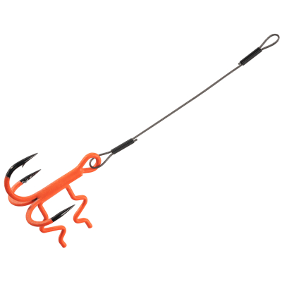 Оснастка стингер BKK Assit Spear Stinger HD-7X7 Wire (Pike - 14cm, 46.5kg, 0.9mm) (A-EU-1669) - 2/0#