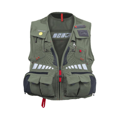 Жилет рыболовный Graff Climate (Soft Armour) серый 305-СL/XXXL