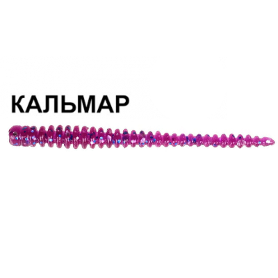 Силиконовая приманка Crazy Fish Cruel leech 1.6" 85-38-98-6 кальмар цв. Space