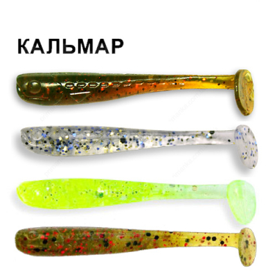 Силиконовая приманка Crazy Fish Nano Minnow 6-40-М17-6 кальмар цв.  М17