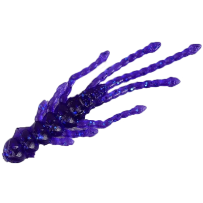 Силиконовая приманка Russian Bass - Рак 2,5" 64мм (8 шт/уп) цвет #017, активный аттрактант.