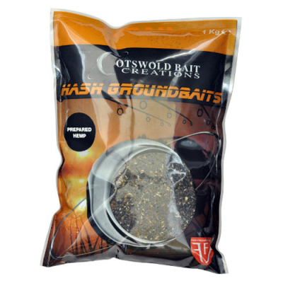 Консервированная приманка Cotswold Baits Shelf Life Hemp Seed 1кг CB0303 (конопляное семя)