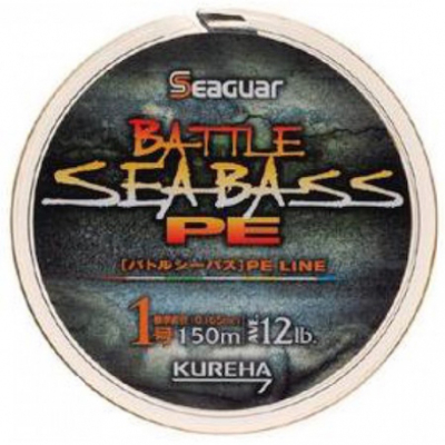Шнур плетеный Kureha Seaguar Battle Seabass 150м #1.5