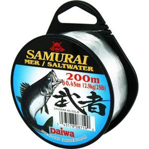 Леска монофильная Daiwa Samurai SA-200M 20lb 0,40мм 200m