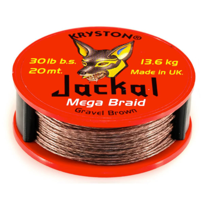 Поводковый материал Kryston Jackal 20м Gravel Brown 30lb JA4