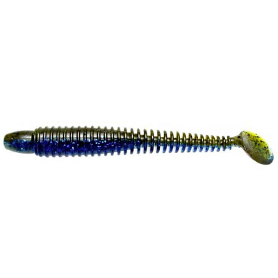 Мягкая приманка Lunker City Swimming Ribster 4" цв. #223