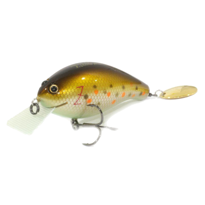 Воблер Megabass Z-Crank Viblash Red цв. brown trout