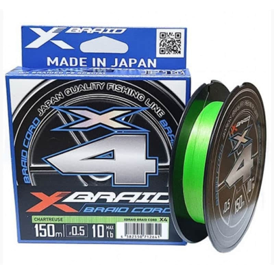 Шнур YGK X-Braid Braid Cord X4 300m #3.0