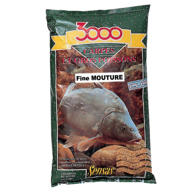 Прикормка Sensas 3000 Carp Fine MoutureE 1кг