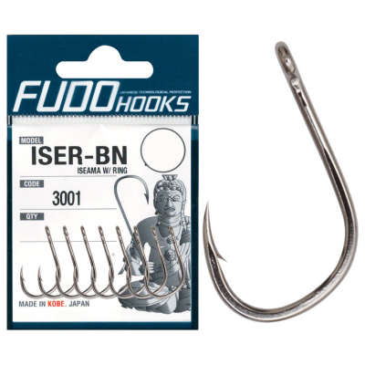 Крючок Fudo ISER-BN 3001 № 8 (14 шт./уп.)