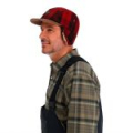 Кепка Simms Coldweather Cap, Red Buffalo Plaid, S/M