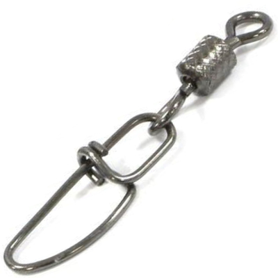 Вертлюг роликовый с "insurance snap" №10 8kg (6шт.) Kosadaka 3021BN-10