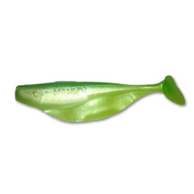 Силиконовая приманка Mann's Spirit 90 цв. перлам-зеленый, упак ( 4 шт). Spirit90_194