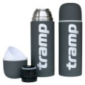 Термос Tramp Soft Touch 1,0 л. Серый