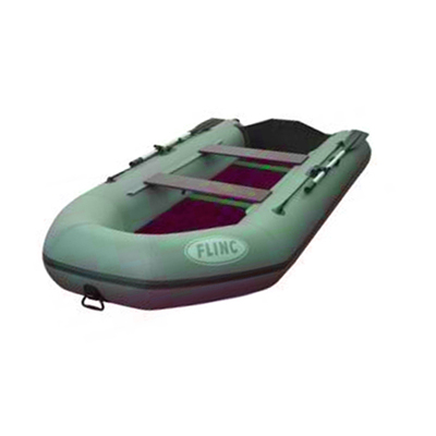 Надувная лодка Flinc FT260L (цвет оливковый)