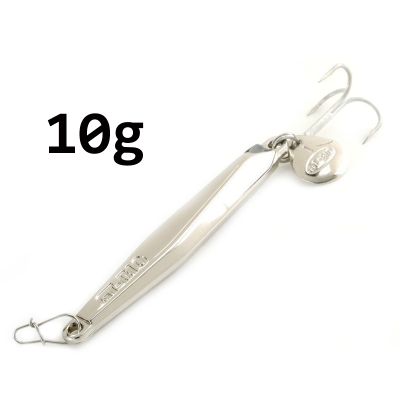 Блесна GT-BIO Freshwater Jigging #1 10гр, серебро GT-32T