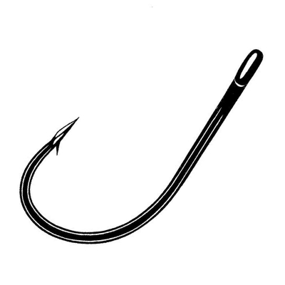 Одинарный крючок Owner 5170 Aki Hook, черный BC 5170-1/0