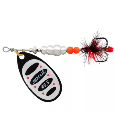 Блесна вращающаяся Sprut Alba Ball System Spinner #5,5 (24g/BKS)