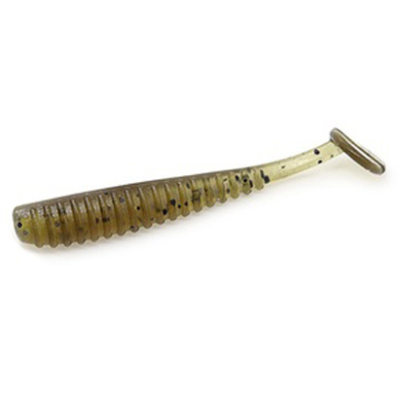 Силиконовая приманка Rampage Ringer Shad 1.5" цв. #006 - Green Pumpkin Seed