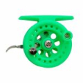 Катушка зимняя проводочная универсальная пластиковая Kosadaka Explorer PM 50R Green с рычажн. спуском под прав.руку