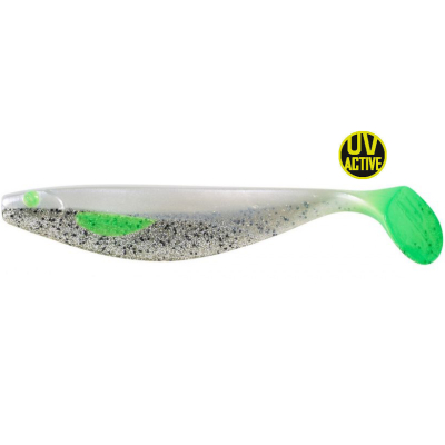 Мягкая приманка Balzer Shirasu UV Booster 10см 7гр цв. Salt'n Pepper UV (13745 010)