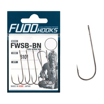 Крючок Fudo FWSB-BN 6101 № 3/0 (5 шт./уп.)