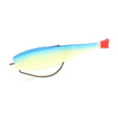 Поролоновая рыбка Classic Fish OF 12 WBLB (белое тело/синяя спина/красный хвост) CF12OF-WBLB