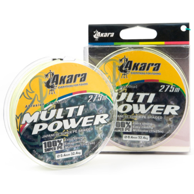 Шнур Akara Multi Power 275 м 0,60