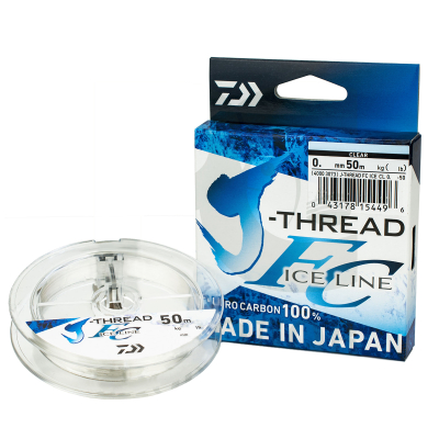 Леска Daiwa J-Thread FC Ice Line 50m 0.21mm