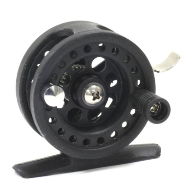 Катушка зимняя проводочная универсальная пластиковая Kosadaka Explorer PM 50R с рычажн. спуском под прав. руку